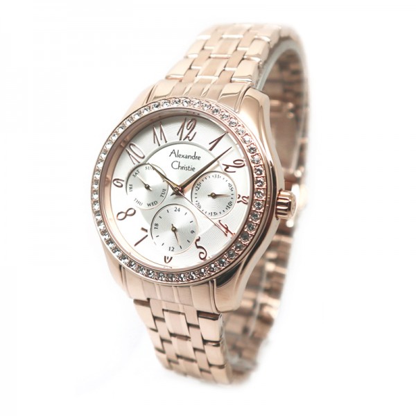 Alexandre Christie AC 2497 Rosegold White BFBRGSL